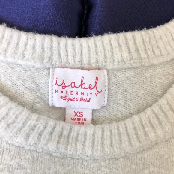 3 Maternity Sweaters - LOFT & Isabel brands - Picture 5 of 7